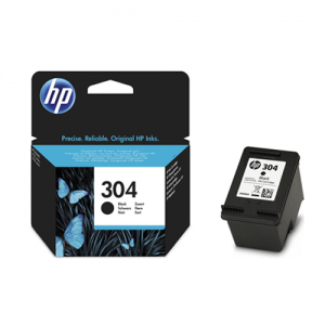 HP304 melns tintes kārtridžs N9K06AE
