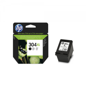 HP304XL Melns tintes kārtridžs  N9K08AE